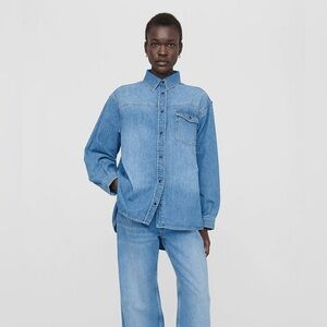 ANINE BING SLOAN DENIM SHIRT